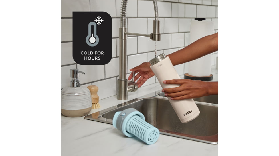 Contigo Clybourn Chill Bottle, 24 oz, Salt, 24, CTSSCLYBOURN24-2