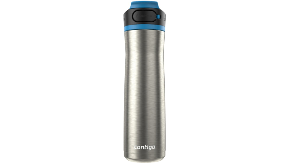 Contigo Cortland Chill 2.0 Stainless Steel Bottle, 24 oz, Blue Poppy, 24, CTSSCORTCH2024-9