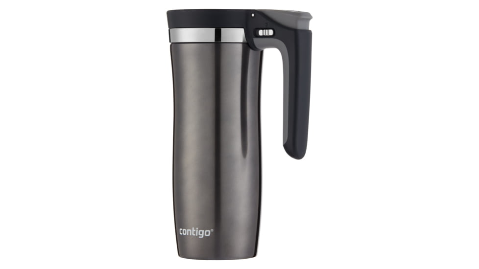 Contigo Handled Autoseal, 16 oz, Gunmetal, 16, CTSSRAND2016-1