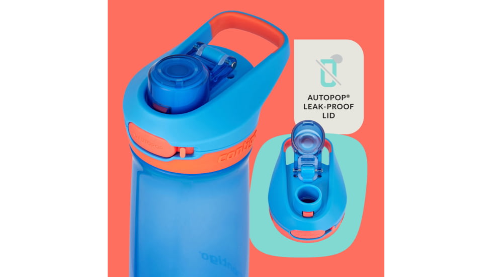 Contigo Jessie Autopop 2 Pack, 14 oz, Blupoppy Amthst, 14, CTPLJESSPPP14-3