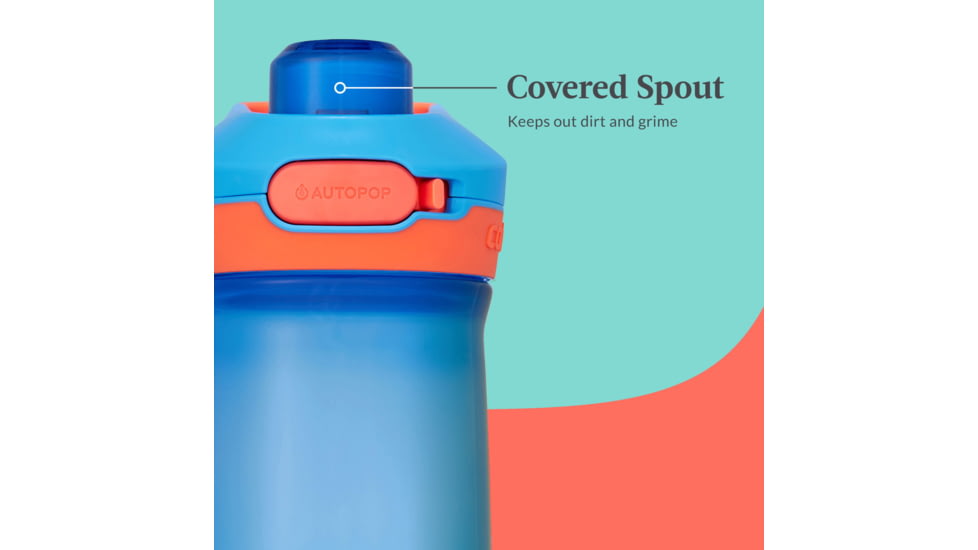 Contigo Jessie Autopop 2 Pack, 14 oz, Blupoppy Amthst, 14, CTPLJESSPPP14-3