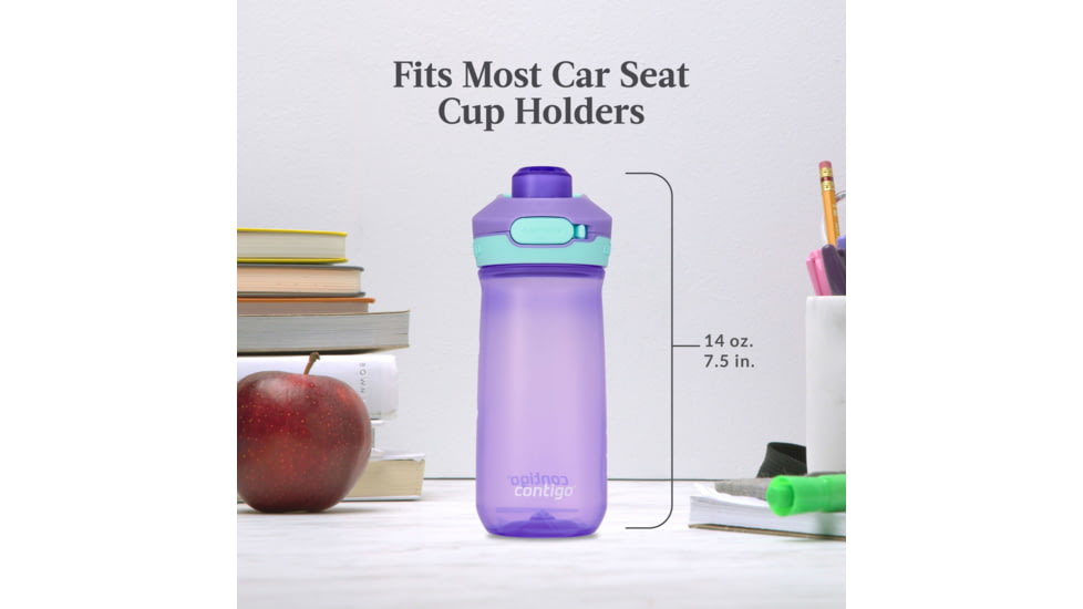 Contigo Jessie Autopop 2 Pack, 14 oz, Blupoppy Amthst, 14, CTPLJESSPPP14-3