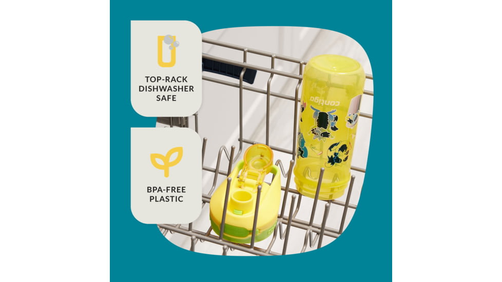 Contigo Jessie Autopop 2 Pack, 14 oz, Space Trashpanda, 14, CTPLJESSPPP14-4