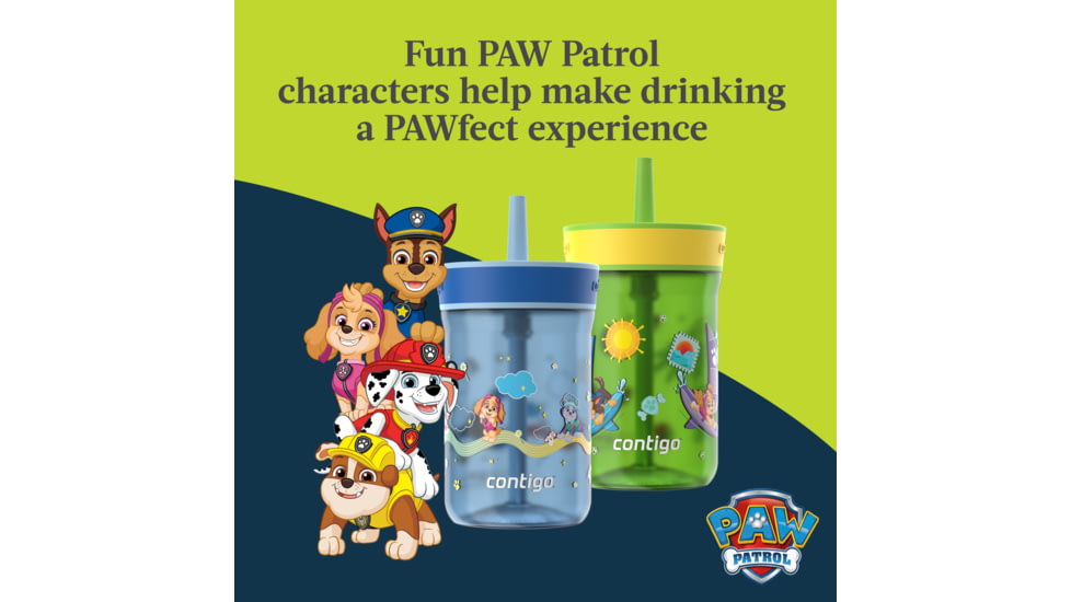 Contigo Leighton SPT Paw Patrol 2PK 2024, 14 oz, 14, CTPLLEIPPSPT14-15
