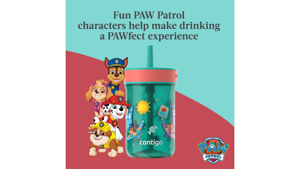 Contigo Leighton SPTPaw Patrol 2024 Bottle, 14 oz, 14, CTPLLEIPPSPT14-14