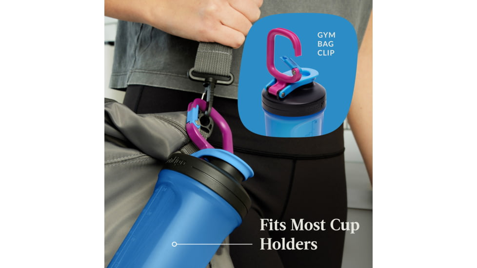 Contigo Shake N Go Fit 2.0 PP, 20 oz, Blue Poppy, 20, CTPLSGFPPO2020-2