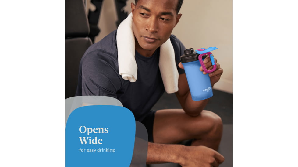 Contigo Shake N Go Fit 2.0 PP, 20 oz, Blue Poppy, 20, CTPLSGFPPO2020-2