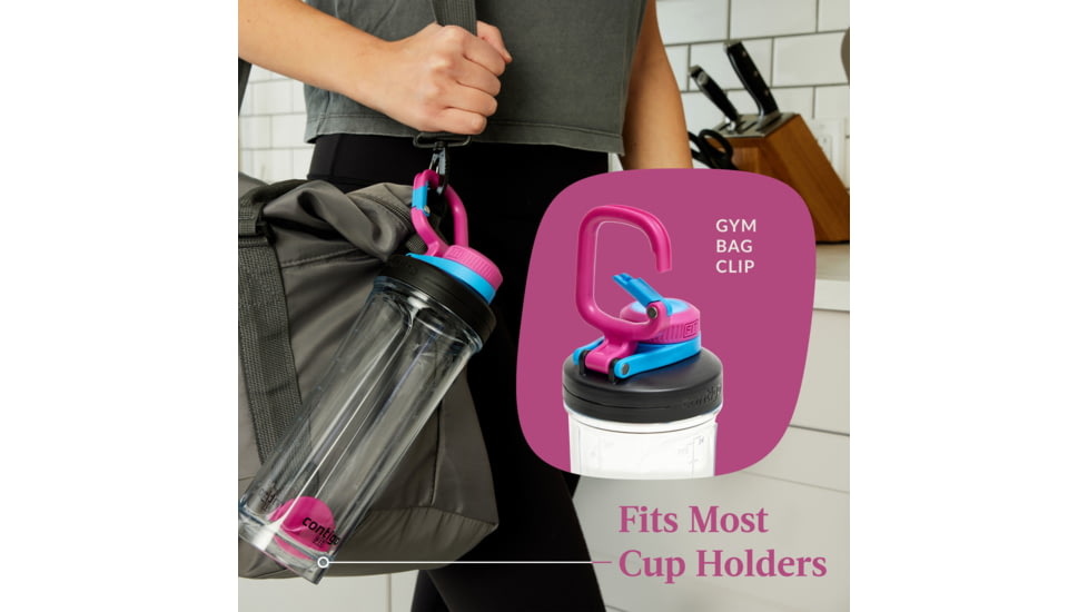 Contigo Shake N Go Fit 2.0 Tri, 28 oz, Blue Poppy, 28, CTPLSGFTRC2028-1