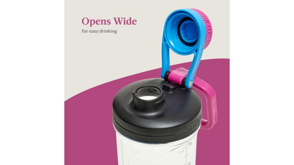 Contigo Shake N Go Fit 2.0 Tri, 28 oz, Blue Poppy, 28, CTPLSGFTRC2028-1