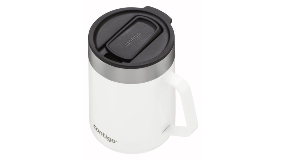 Contigo Streeterville Stainless Steel Mug w/ Handle, 14 oz, Salt, 14, CTSSSTREEMUG14-13