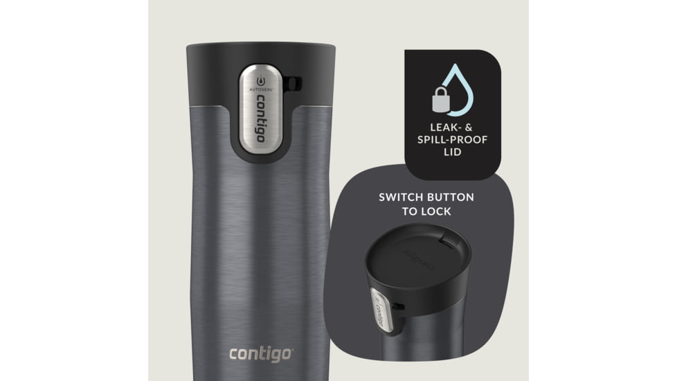 Contigo West Loop 3.0, 12 oz, Transparent Sake, 12, CTSSWL3020-1