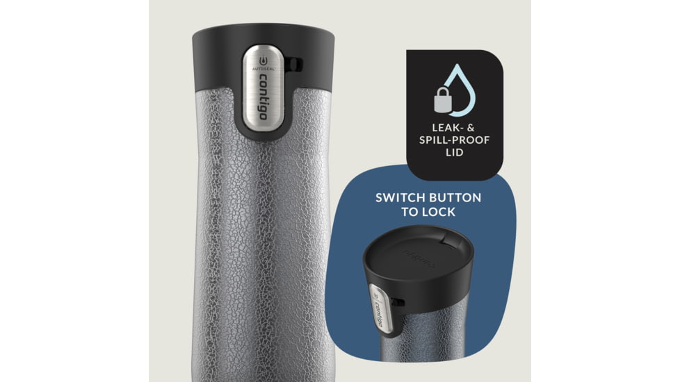 Contigo West Loop 3.0, 2 Pack, 20 oz, Crystal Blueberry Sake, 20, CTSSWL3020-2