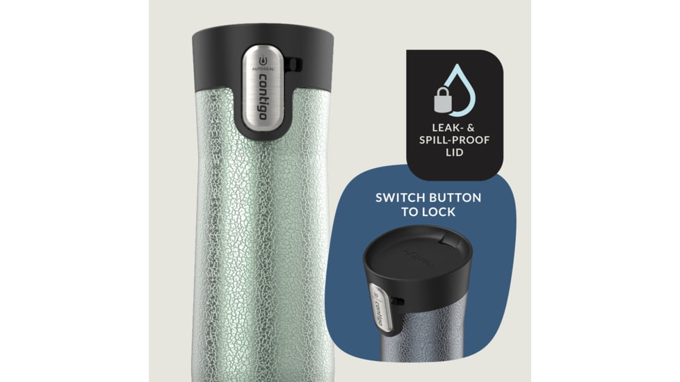 Contigo West Loop 3.0, 2 Pack, 20 oz, Crystal Lakeside Agave, 20, CTSSWL3020-4