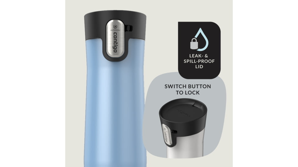 Contigo West Loop 3.0, 2 Pack, 20 oz, Frosted Pearl Salt Glacier, 20, CTSSWL3020-7