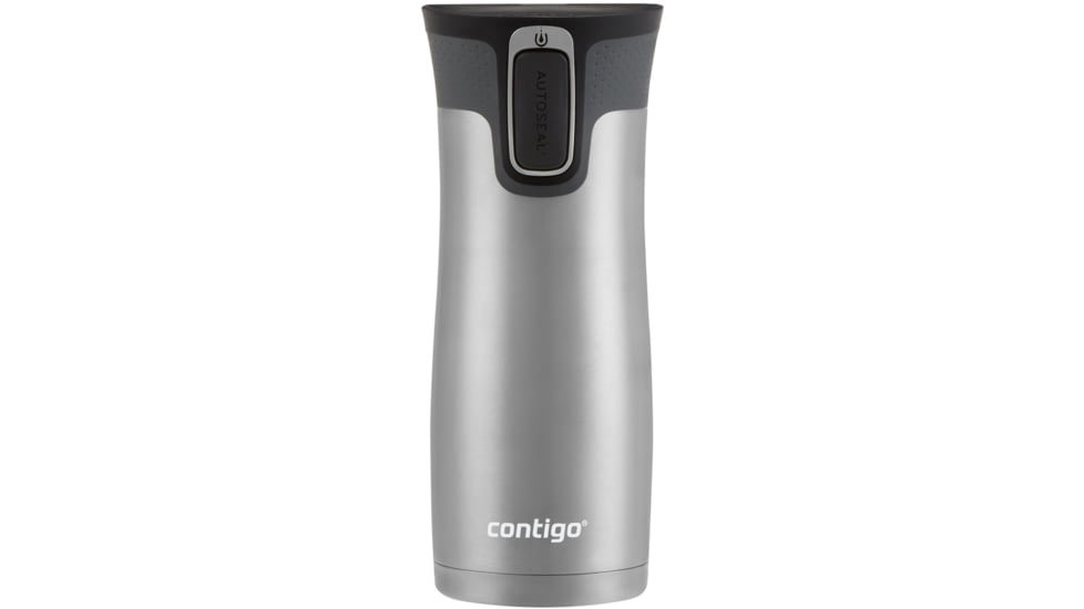 Contigo West Loop, Stainless Steel, 16 oz, Black Button, 16, CTSSWL2016-10