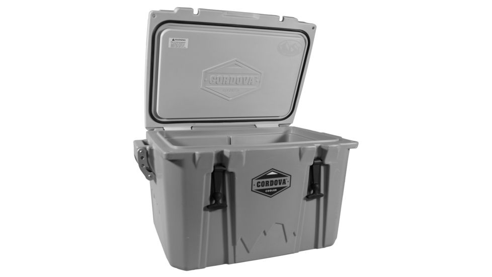 Cordova 100 Large Cooler, Grey, 86 Quart, CCL-86QT