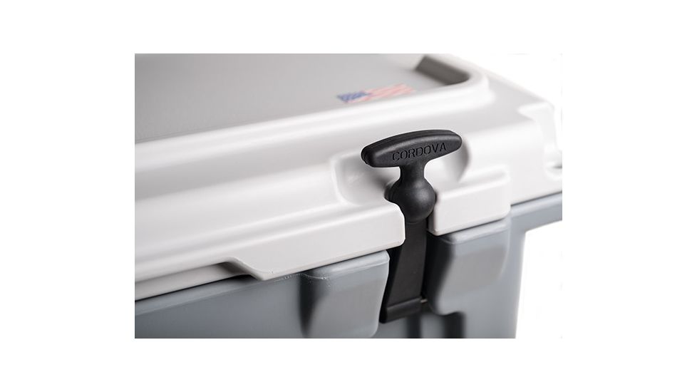 Cordova 100 Large Cooler, Grey, 86 Quart, CCL-86QT