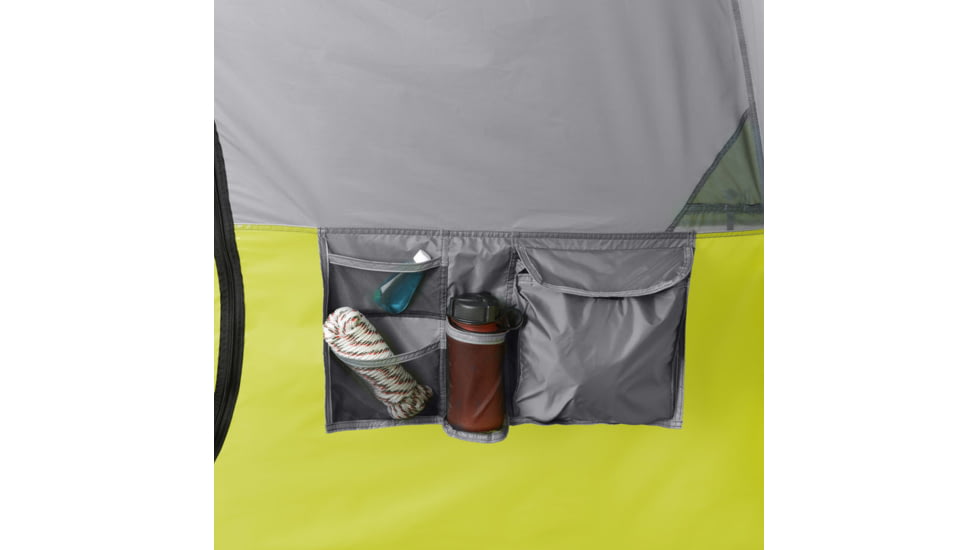 Core Equipment 10 Person Instant Cabin Tent w/Screen Room, Green/Grey, 40036