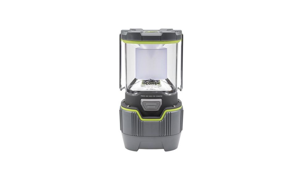 Core Equipment 1000 Lumen Rechargeable Lantern, Gray, 4.7 x 4.7 x 8.6 in, 40033