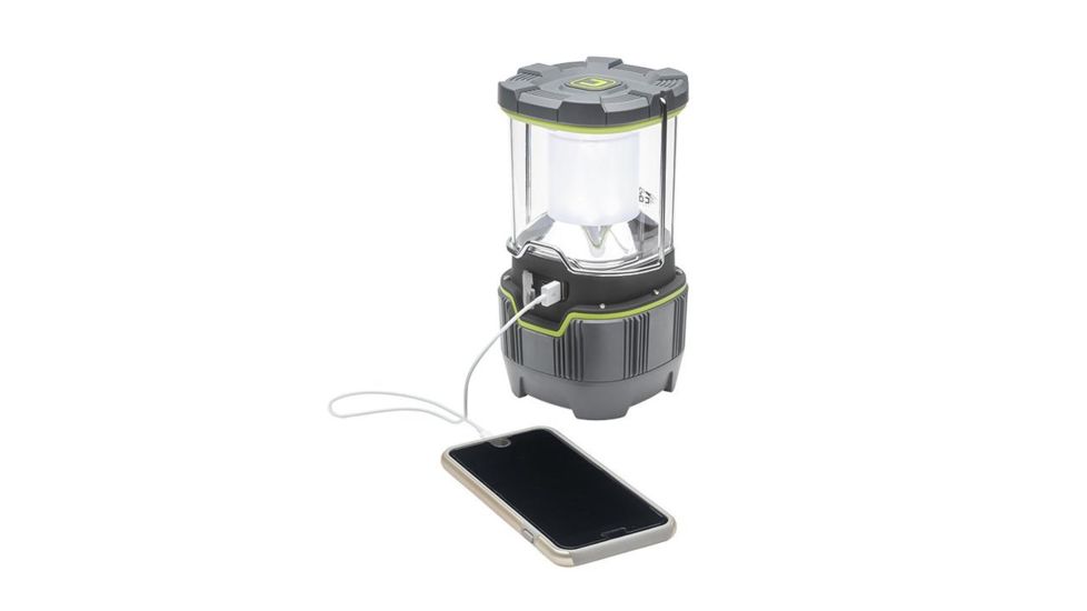 Core Equipment 1000 Lumen Rechargeable Lantern, Gray, 4.7 x 4.7 x 8.6 in, 40033