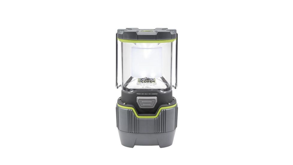 Core Equipment 1000 Lumen Rechargeable Lantern, Gray, 4.7 x 4.7 x 8.6 in, 40033
