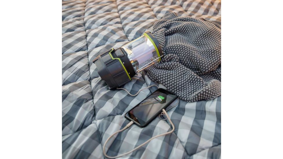 Core Equipment 1000 Lumen Rechargeable Lantern, Gray, 4.7 x 4.7 x 8.6 in, 40033