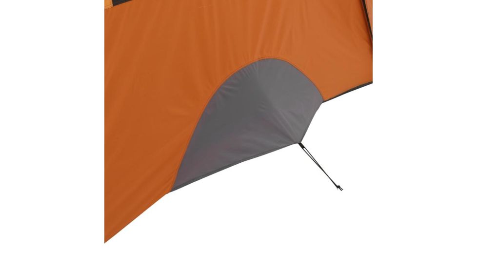 Core Equipment 11 Person Extended Dome Tent, Orange/Gray, 18 x 9 ft, 40081