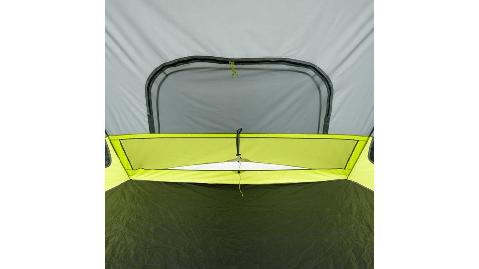 Core Equipment 12 Person instant Cabin Tent with Double Awning, Green/Gray, 18 x 10 ft, 40061