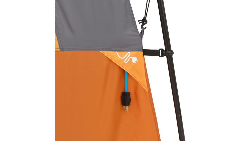Core Equipment 12 Person Straight Wall Tent, Orange/Gray, 16 x 11 ft, 40082