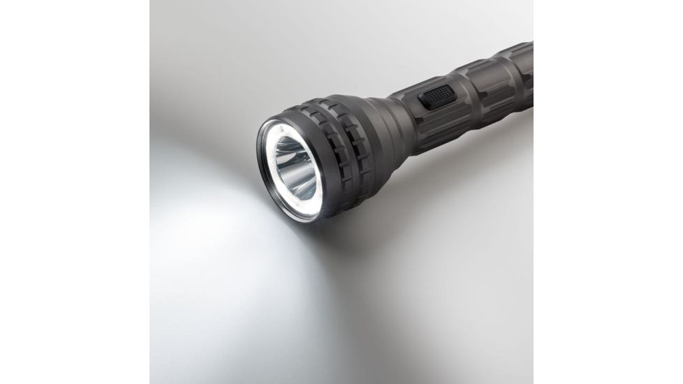 Core Equipment 1250 Lumen Multi-Color LED Flashlight, Gray, 11.3 x 1.5 x 2.6 in, 40012