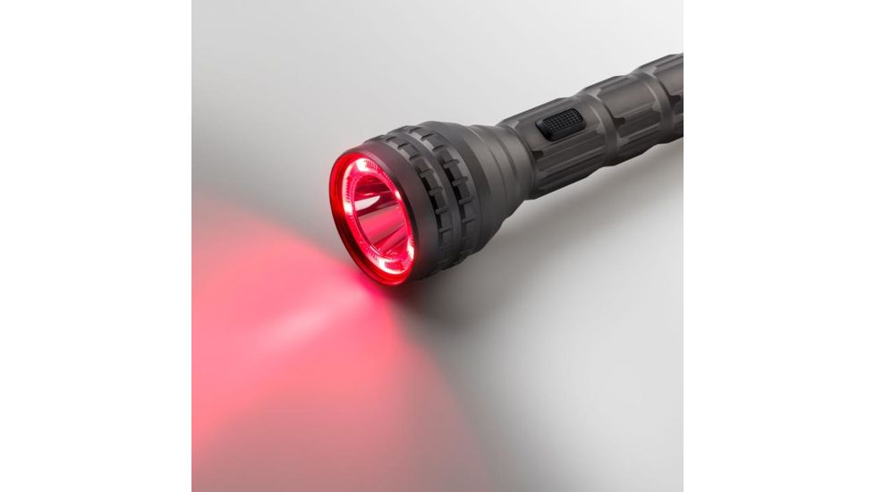 Core Equipment 1250 Lumen Multi-Color LED Flashlight, Gray, 11.3 x 1.5 x 2.6 in, 40012