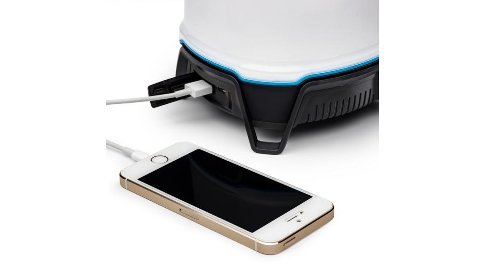 Core Equipment 1250 Lumen Rechargeable Bluetooth Speaker Lantern, Gray, 5.4 x 5.4 x 6.9 in, 40078