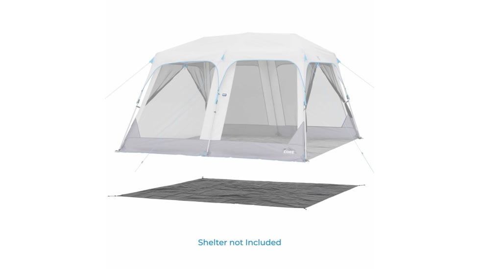 Core Equipment 12x10 Instant Screen House Footprint, Grey, 40215