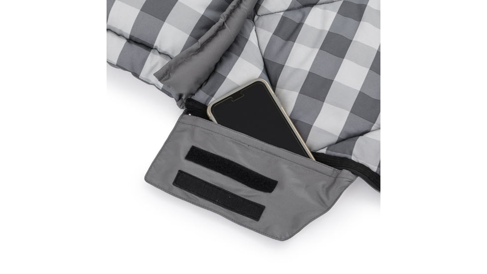 Core Equipment 20 Deg Oversized Sleeping Bag, Grey, Extra Large, 40024