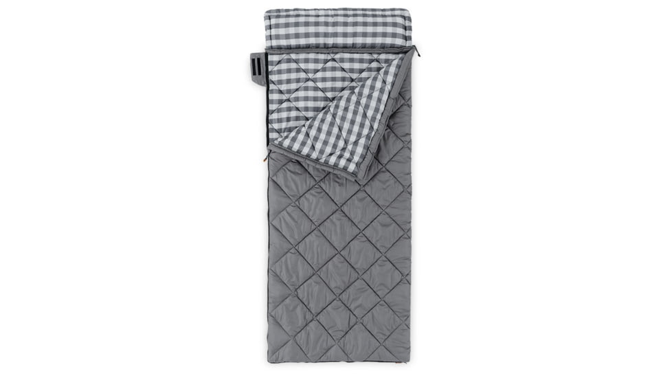 Core Equipment 20 Deg Oversized Sleeping Bag, Grey, Extra Large, 40024