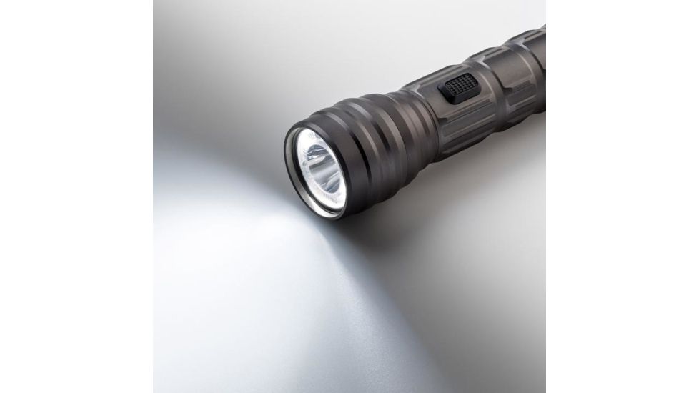 Core Equipment 500 Lumen Multi-Color LED Flashlight, Gray, 7.9 x 1.5 x 1.9 in, 40011