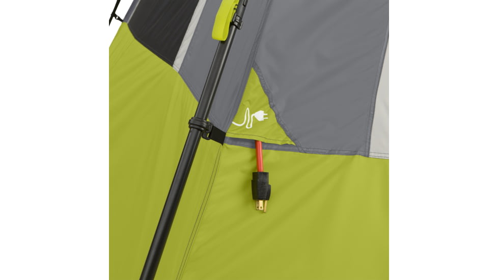 Core Equipment 6 Person Instant Cabin Tent, Green/Grey, 40161