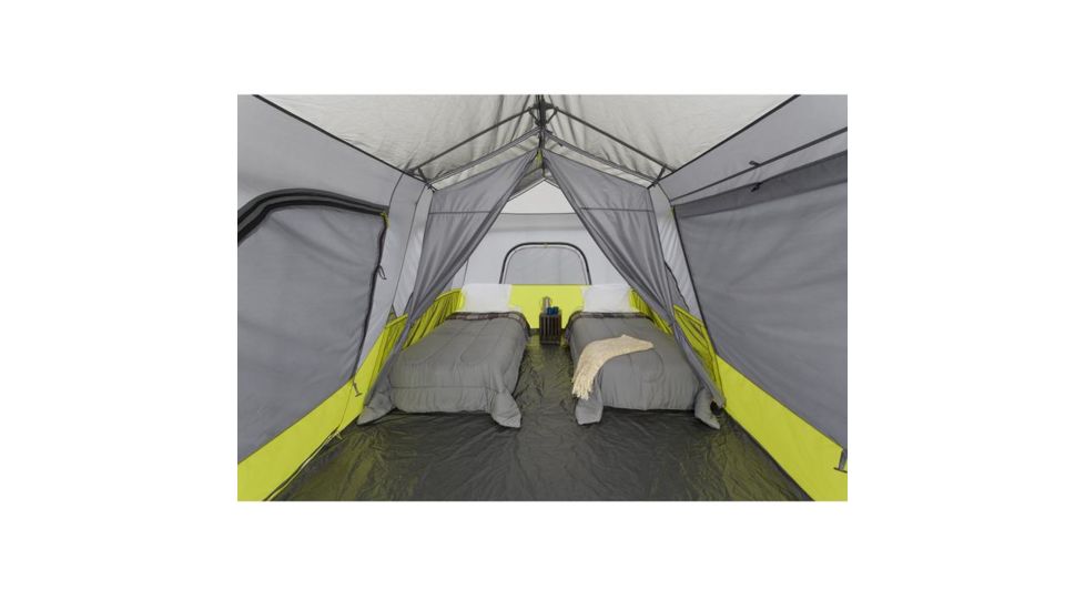Core Equipment 9 Person Instant Cabin Tent, Green/Gray, 14 x 9 ft, 40008