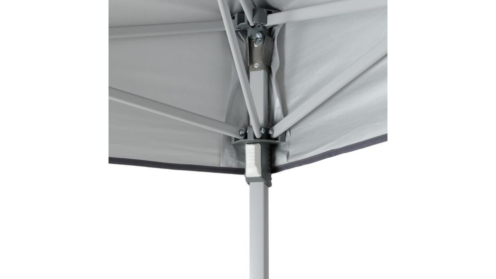Core Equipment Instant Canopy w/ Sun Wall Combo, Gray, 10x10 ft, 40080