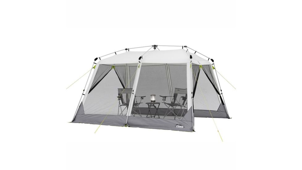 Core Equipment Instant Screen House, Gray, 12x10 ft, 40056