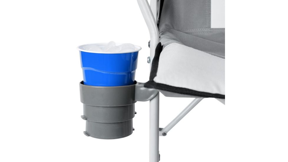 Core Equipment Mesh Hard Arm Chair, Gray, 25 x 35.5 x 35 in, 40105