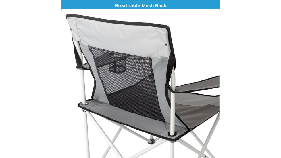 Core Equipment Mesh Quad Chair, Grey, 40138