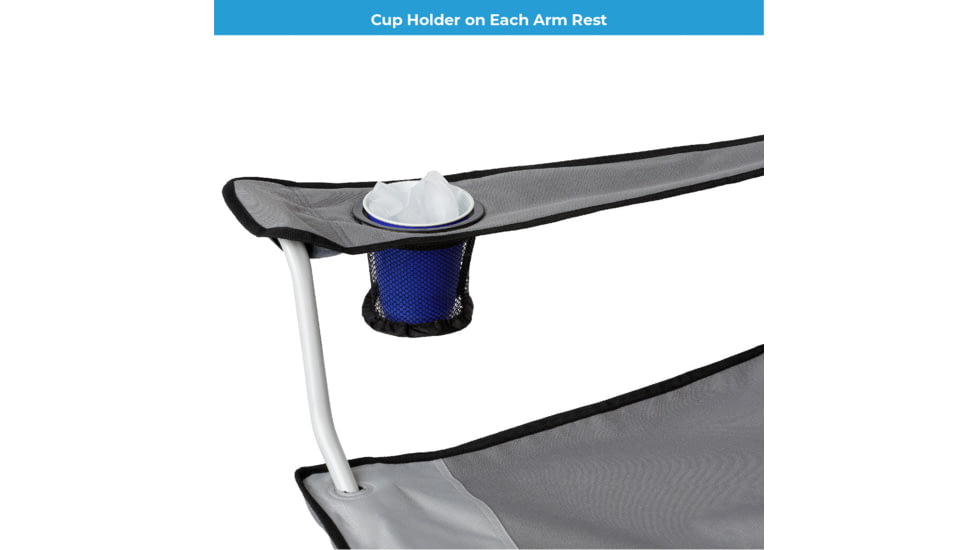 Core Equipment Mesh Quad Chair, Grey, 40138