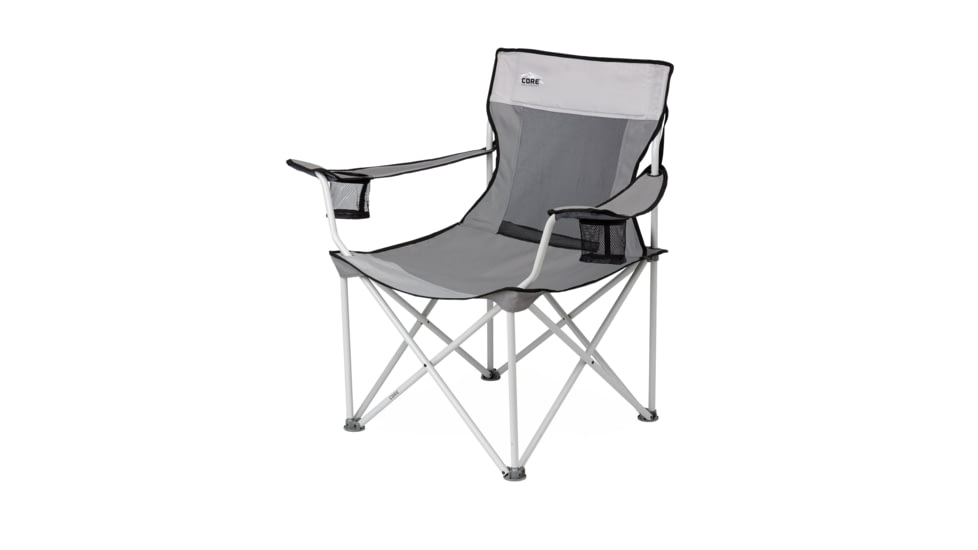 Core Equipment Mesh Quad Chair, Grey, 40138