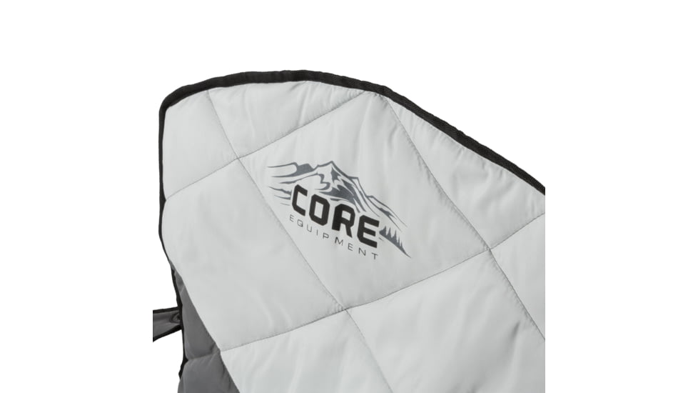 Core Equipment Padded Quad Chair, Grey, 40019