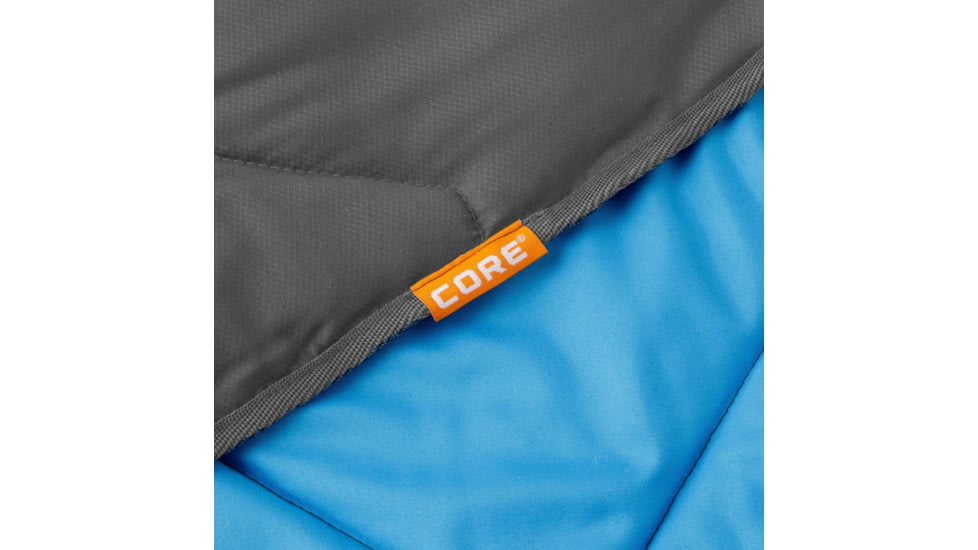 Core Equipment Wearable Camp Blanket, Grey, 40211