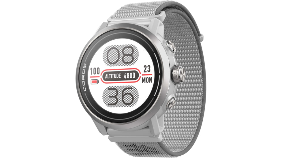 COROS Apex 2 GPS Outdoor Watch, Grey, WAPX2-GRY