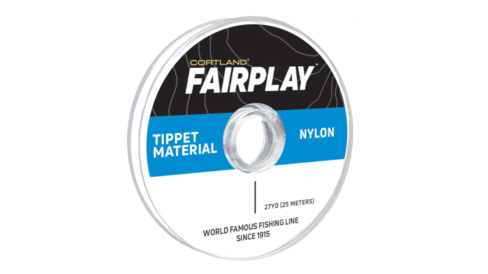Cortland Line Fairplay Nylon Tippet 27yd 2X-9lb Clear, 607705