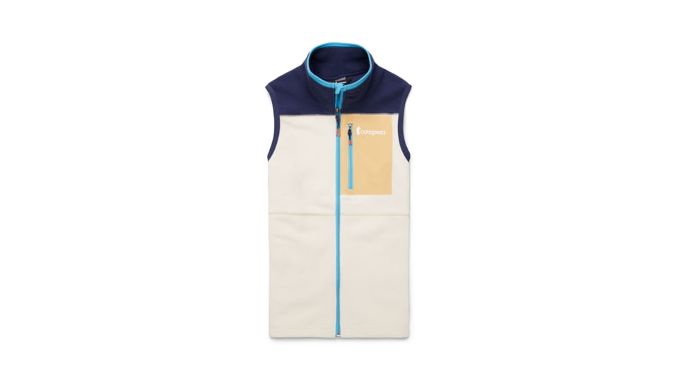 Cotopaxi Abrazo Fleece Vest - Womens, Maritime/Cream, Extra Large, DFV-F23-MTMCR-W-XL
