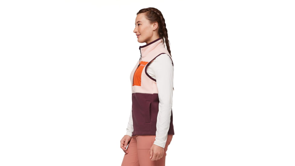 Cotopaxi Abrazo Fleece Vest - Womens, Rosewood/Wine, 2XS, DFV-F23-RSEWI-W-XXS